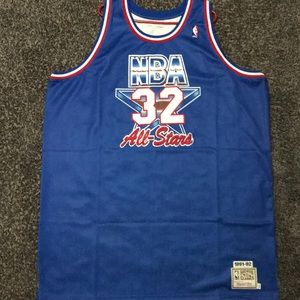 magic johnson all star jersey